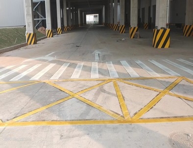 武汉武汉厂区道路标线施工